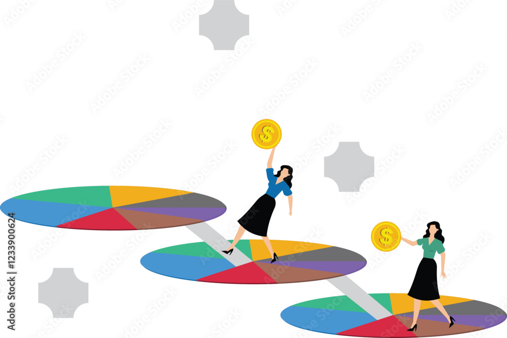 Chasing interests and profits, grabbing market share, business ...
