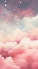 Sticker - Rainbow unicorn cloud backgrounds outdoors.