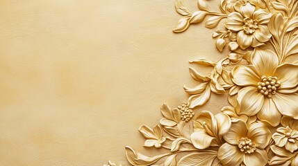 Wall Mural - A close-up of ceiling moulding in a luxury home, showcasing intricate interior design details, generated by AI