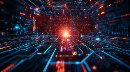 Exploring the Digital Frontier A Glimpse into Cybernetic Landscapes