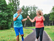 © Lumos sp - fitness woman man active sport exercise together jogging healthy fit running teamwork middle aged mature middle age runner jogger