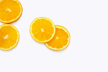 Wall Mural - Fresh orange fruit, high vitamin c