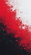 © zetrum - Abstract red, black, and white paint splatter.