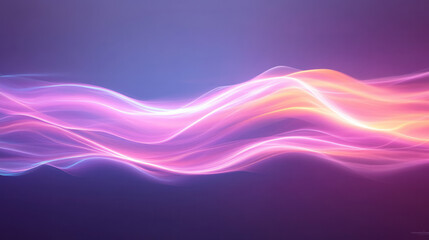 Poster - A dreamy horizontal shot with arcs of violet electricity suspended mid-strike, laced by pastel motion streaks showing their rapid path,