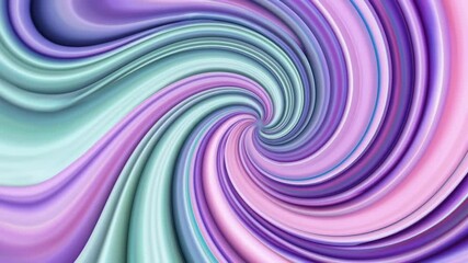 Poster - pastel swirl pattern with vibrant colors and smooth texture, abstract art concept