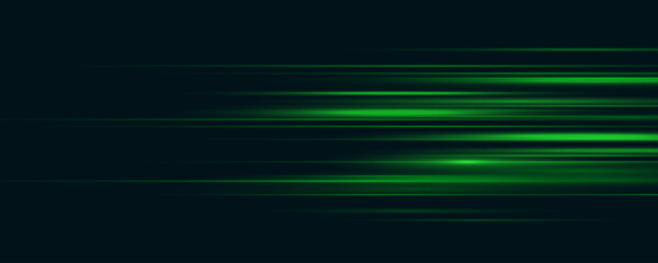 Wall Mural - particle motion effect. magic of moving fast lines. special effect, speed line. laser beams, horizon