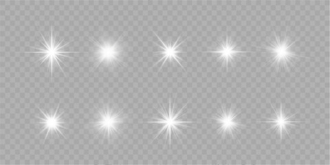 Wall Mural - realistic sun rays. sun ray glow abstract shine light effect starburst beam sunshine glowing isolate