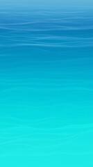 Wall Mural - calm turquoise water texture with subtle ripple patterns