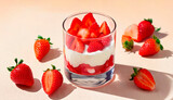 Fresas con crema