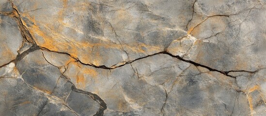 Wall Mural - abstract texture of cracked stone surface with earthy tones and fine details, ideal for backgrounds 