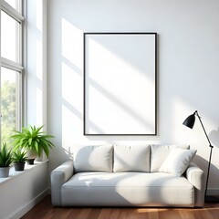 Wall Mural - Living Room Interior Design.`````````````````````````````````````````````````