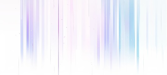 White vertical lines on a light blue and gray background, white curtain with vertical gradient, soft light purple and gray tones