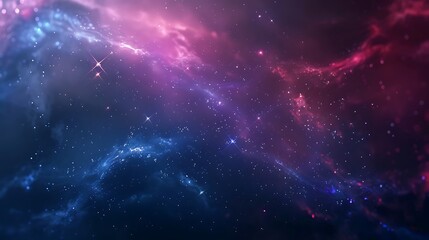 Nebula and stars in deep space, science fiction wallpaper.