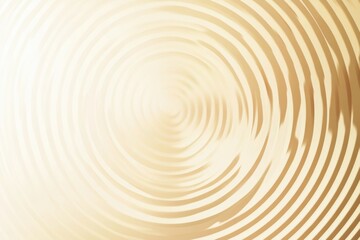 Leinwandbilder - Circular patterns create symmetrical designs in soft golden tones on a light background during calm daytime reflections. Generative AI