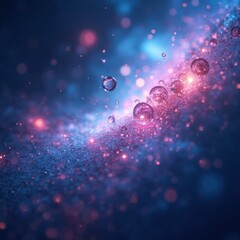 Poster - Cosmic Landscape: A Celestial Tapestry of Stars and Galaxies