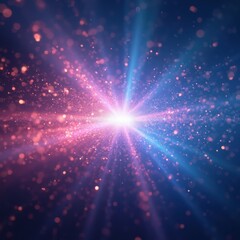 Poster - A Vibrant and Colorful Starscape in the Depths of Space