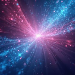 Poster - A stunning visual representation of a star and nebula in the cosmos.