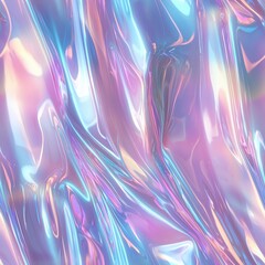 Wall Mural - holographic texture pattern abstract background seamless tile design colorful environment smooth vie