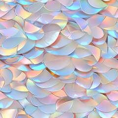 Wall Mural - seamless holographic texture tile pattern abstract background smooth surface design colorful environ