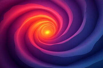 Wall Mural - Abstract Swirling Colors Forming a Spiral Vortex