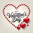 © mustapha - Happy valentine day. with creative love composition of the hearts. Vector illustration