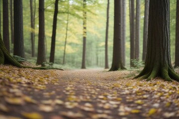 Canvas Print - Forest Background 