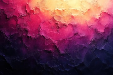 Wall Mural - Mystical gradient glow with smooth blended hues and subtle texture details