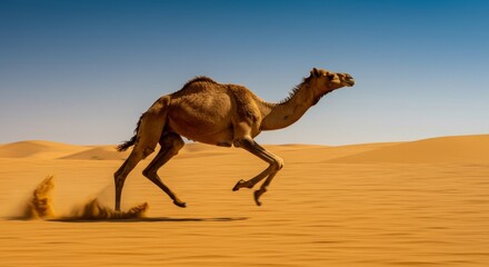 Wall Mural - animal running pose action
