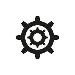 Sticker - Maintenance icon in glyph style