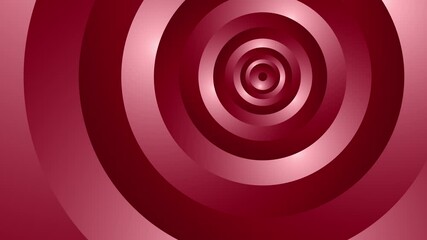 Wall Mural - motion background with deep red circular stripes rotating and glowing from the upper right