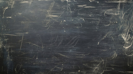 Leinwandbilder - Vintage chalkboard covered in scribbles doodles and chalk marks in a worn grunge style classroom background  Represents the academic educational or scholarly atmosphere of a school college