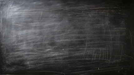 Leinwandbilder - Vintage worn chalkboard or blackboard backdrop with empty space for creative lessons teaching education academic study or brainstorming ideas