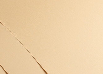 Aufkleber - A beige cream paper background with a neutral, minimalistic aesthetic and a refined matt finish. The soft, satin texture exudes warmth and elegance, making it ideal for modern and sophisticated