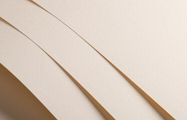 Aufkleber - A beige paper background with a soft, uniform texture and a refined matte finish. The plain and minimal surface exudes a serene and timeless elegance, making it versatile for artistic and modern