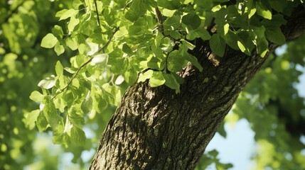 Wall Mural - serene tree-top view