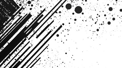Aufkleber - A captivating abstract background featuring a dynamic interplay of vibrant splashes fluid shapes and contrasting tones  This mesmerizing design creates a visually striking and energetic impression