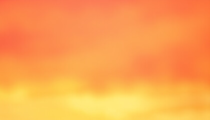 A soft orange and yellow blurred background with warm tones creating a dreamy and soothing aesthetic, perfect for artistic design, modern compositions, and abstract creative projects.