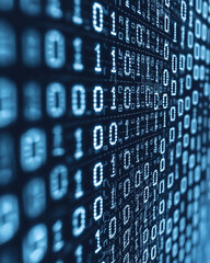 binary code background