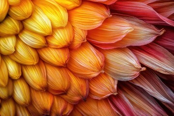 Poster - Close-up of orange and yellow flowers