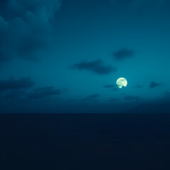Wall Mural - moon and clouds