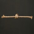 © TUN - Natural Twisted Rope with a Decorative Knot