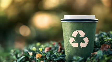 Eco-friendly biodegradable paper cup