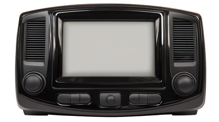 car dashboard interface with transparent background