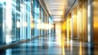 © atipong - Abstract blur luxury hospital corridor Blur clinic interior background with defocused effect Healthcare and medical concept