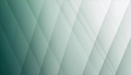 Poster - soft green diagonal abstract background with subtle brushed texture, geometric intersecting shapes, light gradient design for minimalistic design, digital artwork