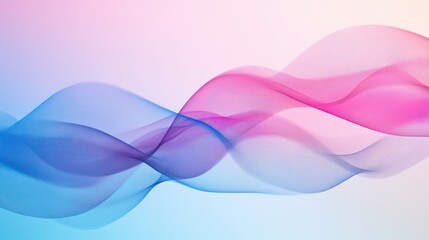 Poster - Abstract colorful wavy background design.