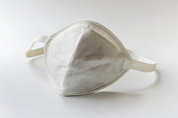 High-quality dust mask isolated on a clean white background with sharp details and realistic lighting