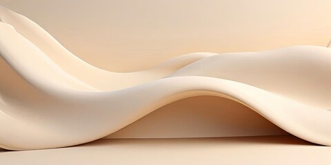 Poster - A long, curvy piece of fabric