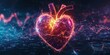 © kaiserseeing - Futuristic Heart Visualization with Data and Technology Elements