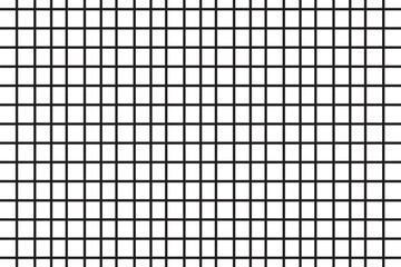 Horizontal grid square graph line page, mockup empty squared grid graph, paper grid square graph line texture of note book blank for notes - stock vecto